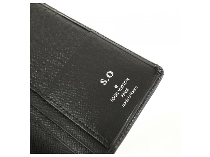 Portafoglio Louis Vuitton Epi Brazza Nero - vista 6