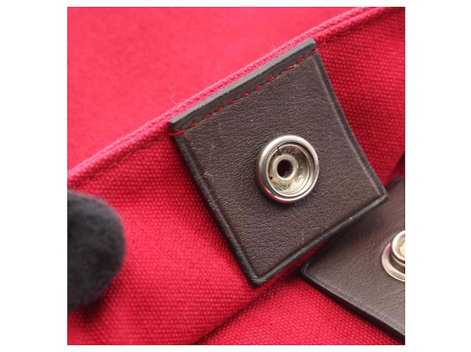 Hermès Borsa Tote Hermes Troca Horizontal MM Marrone Rosso - vista 10