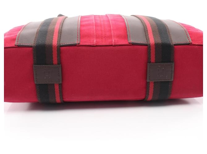 Hermès Borsa Tote Hermes Troca Horizontal MM Marrone Rosso - vista 5