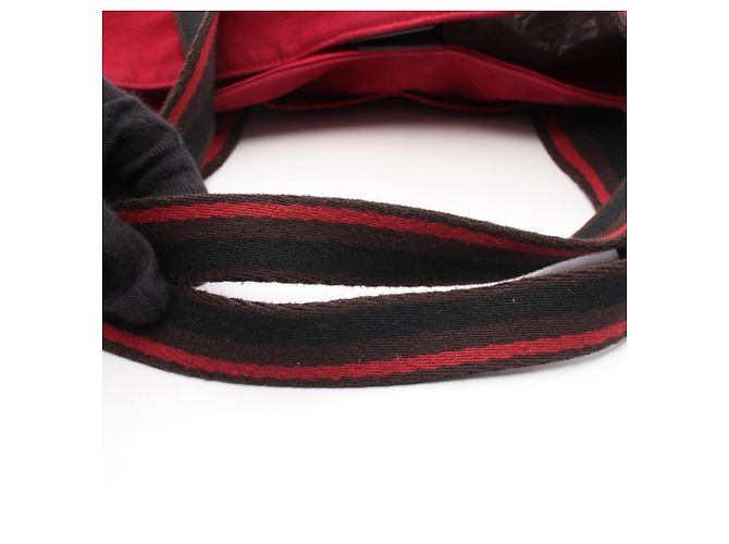 Hermès Borsa Tote Hermes Troca Horizontal MM Marrone Rosso - vista 8