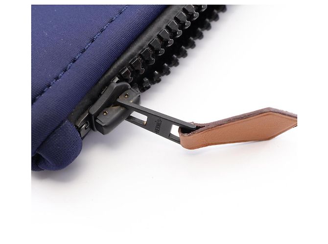 Hermès Pochette borsa Hermes NeoBain MM Blu navy - vista 7