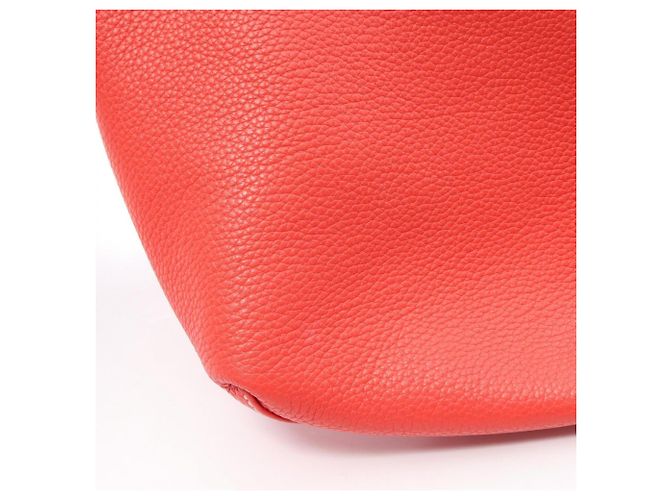 Hermès Borsa Tote Hermes Double Sens 45 Rosa Bordò - vista 9