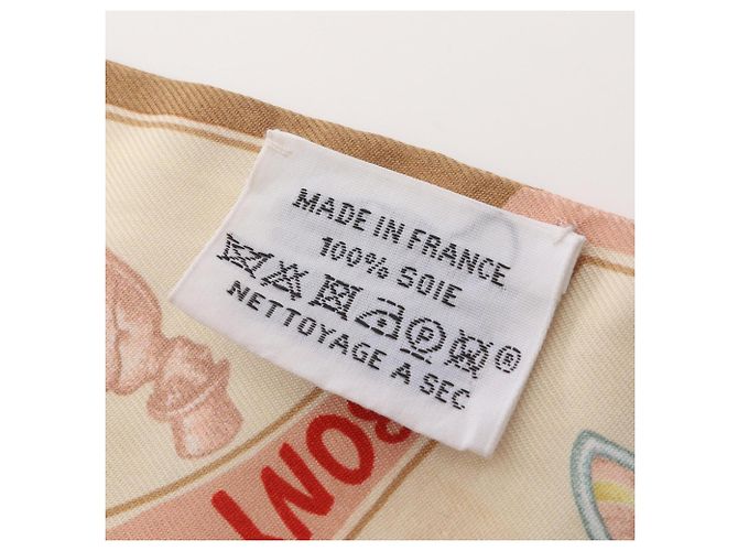 Hermès Foulard Twilly Hermes Funny Ice Cream Multicolore Crudo - vista 5