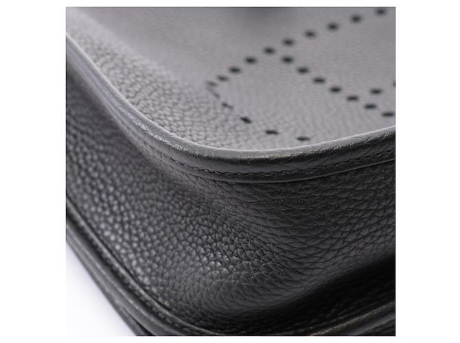 Hermès Borsa a tracolla Hermes Evelyne 3 Trois PM Nero - vista 6