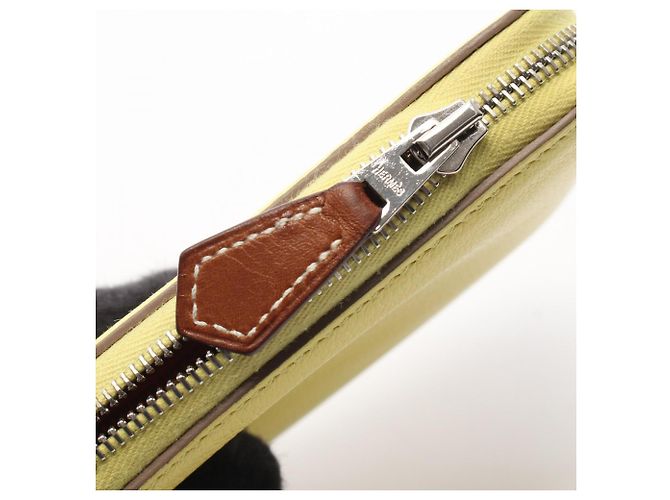 Monedero compacto Azap Hermès Dorado Amarillo - vista 6
