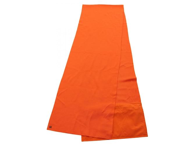 Hermès Hermes Just In Case Schal Orange - Ansicht 2