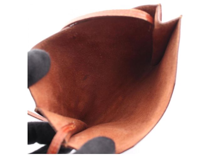 Hermès Borsa a Spalla Hermes Omenitou Brick Marrone - vista 3