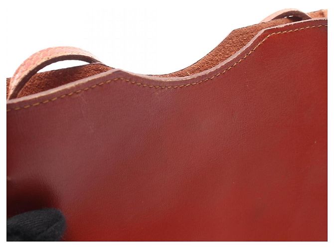 Hermès Borsa a Spalla Hermes Omenitou Brick Marrone - vista 9