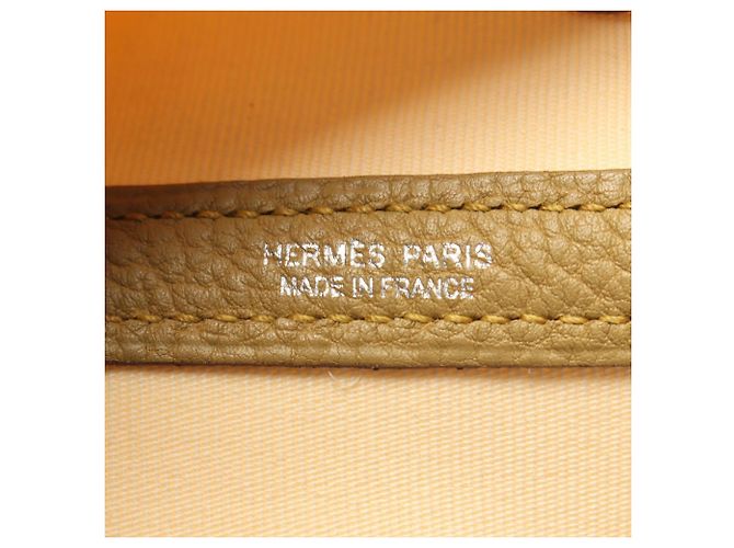 Hermès Borsa Tote Hermes Garden Party TPM Crudo Cachi - vista 4