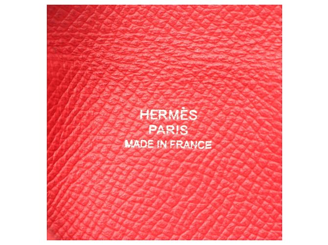 Hermès Monedero Calvi Hermes en rojo Roja - vista 5