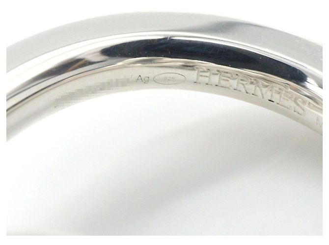 Ring Hermès Anillo Hermes Croisette GM Plata - vista 5