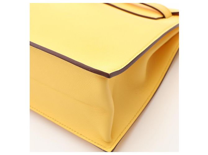 Hermès Borsa a tracolla Hermes Kelly Dance II Giallo - vista 5