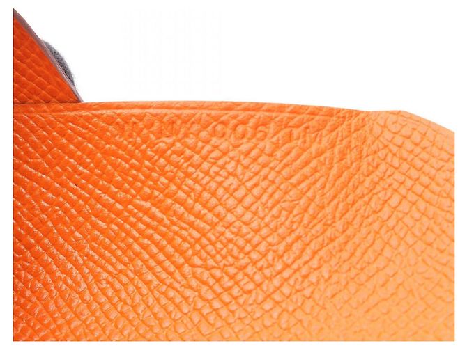 Hermès Monedero Hermes Calvi Duo Naranja - vista 6