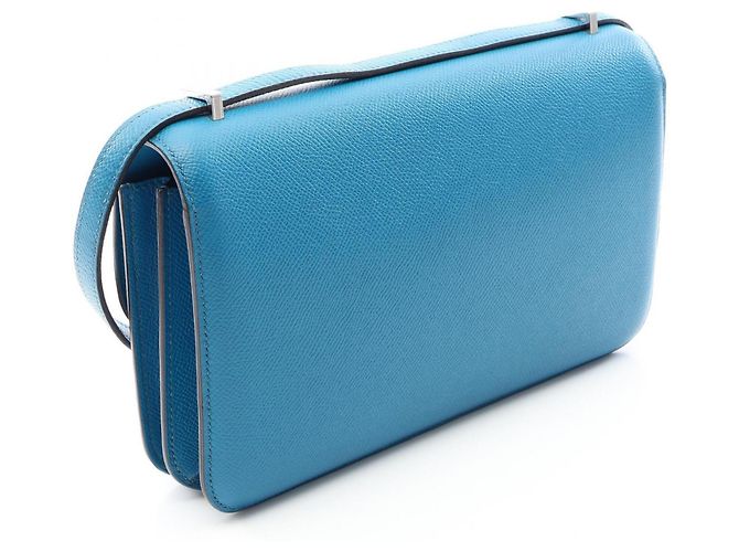 Hermès Hermes Constance 3 Elan Schultertasche Blau - Ansicht 2