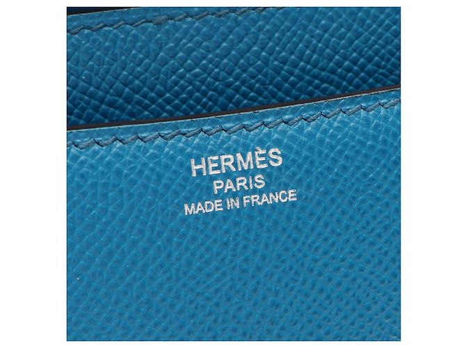 Hermès Hermes Constance 3 Elan Schultertasche Blau - Ansicht 4