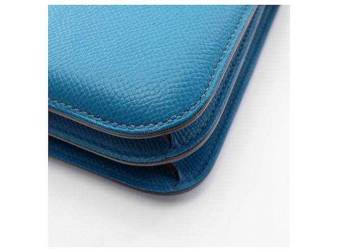 Hermès Hermes Constance 3 Elan Schultertasche Blau - Ansicht 6