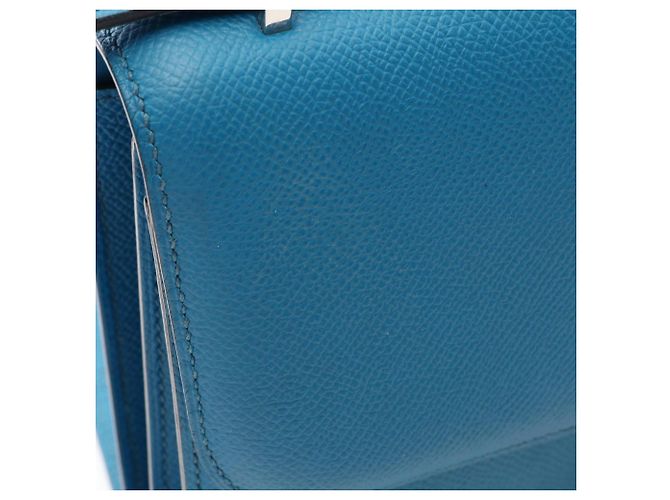 Hermès Hermes Constance 3 Elan Schultertasche Blau - Ansicht 9