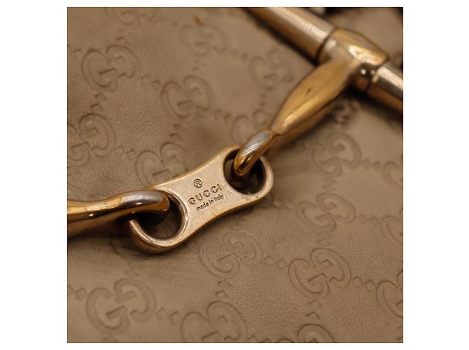 Gucci Borsa Hobo 85° Anniversario Monogramma GG Beige - vista 7