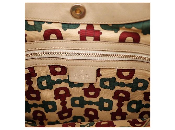 Gucci Borsa Hobo 85° Anniversario Monogramma GG Beige - vista 8