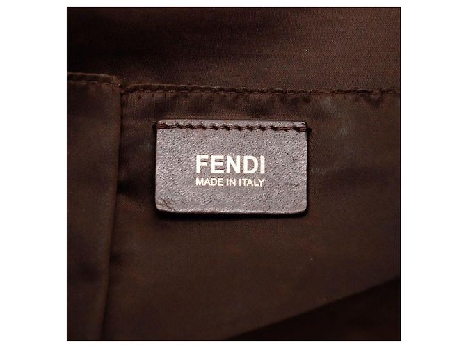 Fendi Zucca Hobo-Tasche Braun - Ansicht 10