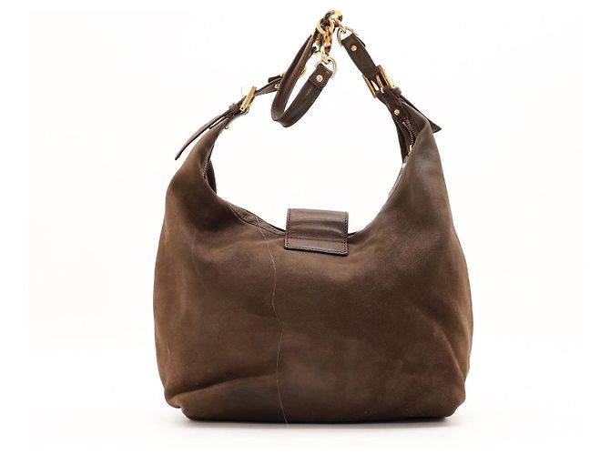 Fendi Zucca Hobo-Tasche Braun - Ansicht 3