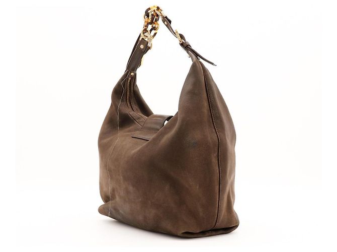 Fendi Zucca Hobo-Tasche Braun - Ansicht 4