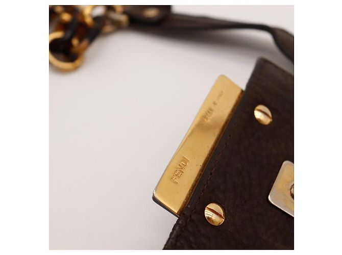 Fendi Zucca Hobo-Tasche Braun - Ansicht 9