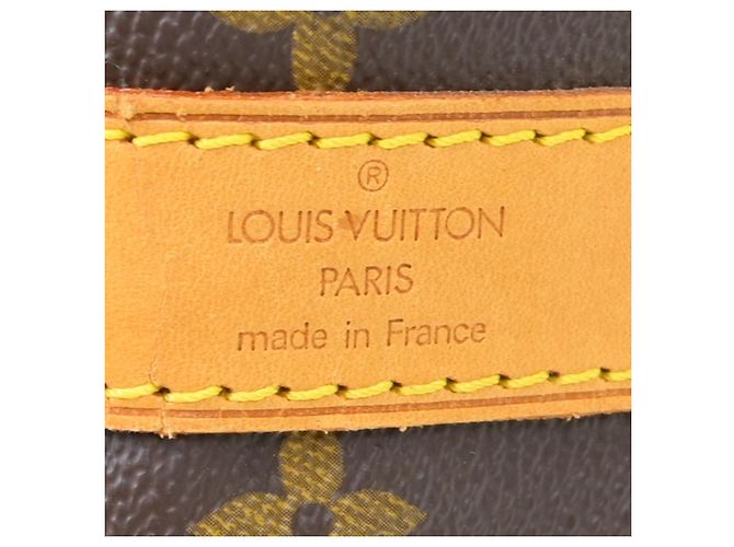 Louis Vuitton Keepall Bandouliere Monogram Canvas 60 Marrone - vista 5
