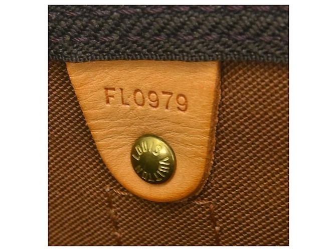 Louis Vuitton Keepall Bandouliere Monogram Canvas 60 Marrone - vista 6