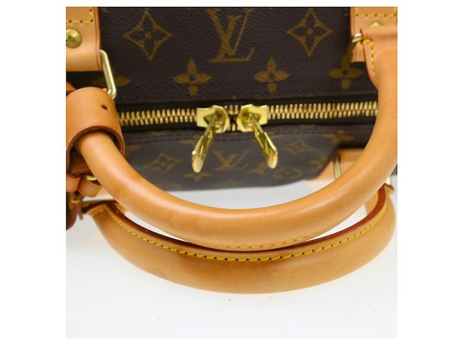 Louis Vuitton Keepall Bandouliere Monogram Canvas 60 Marrone - vista 7