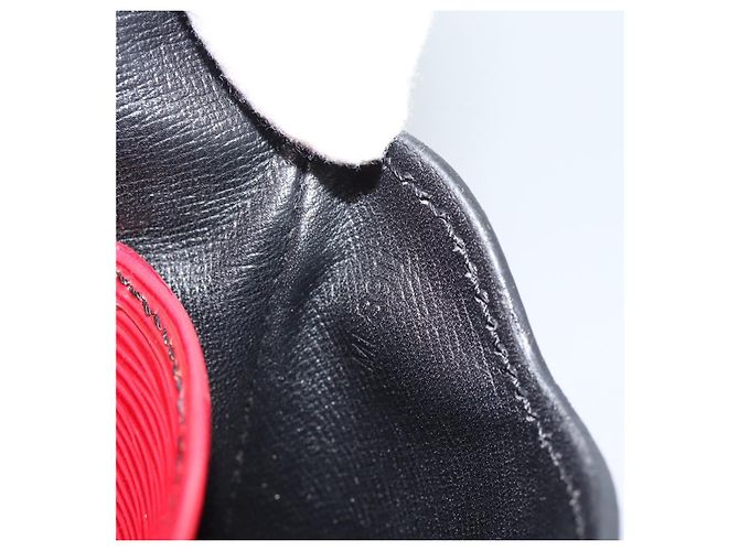 Louis Vuitton Cartouchiere Epi Leather MM Rosso - vista 7