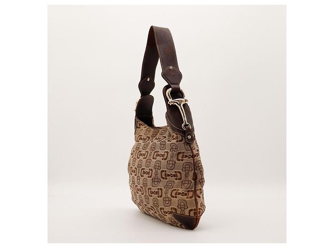 Gucci Hobo-Tasche Monogramm Canvas Braun - Ansicht 2
