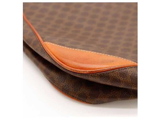 Céline Celine Macadam Monogram Schultertasche Braun Monogramm - Ansicht 8