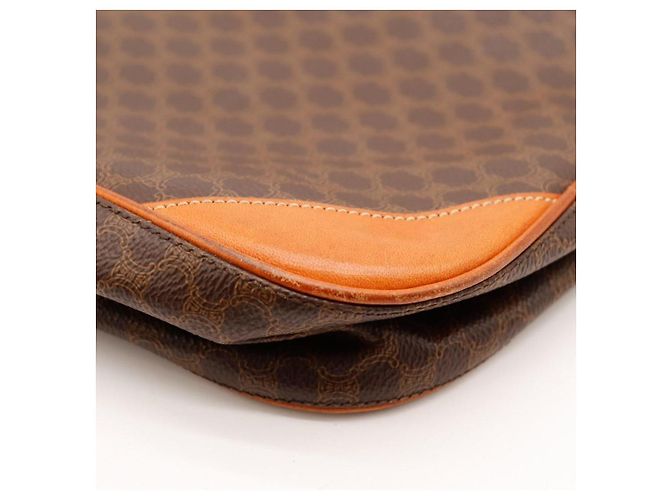 Céline Celine Macadam Monogram Schultertasche Braun Monogramm - Ansicht 9