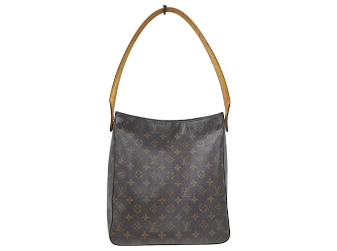 Louis Vuitton Monogram Looping Monogram Canvas GM Marrone - vista 2
