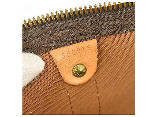 Louis Vuitton Keepall Monogram Canvas 60 Marrone - vista 5