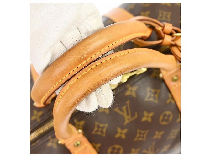 Louis Vuitton Keepall Monogram Canvas 60 Marrone - vista 6