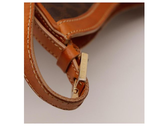 Céline Celine Macadam Monogram Schultertasche Braun Monogramm - Ansicht 10