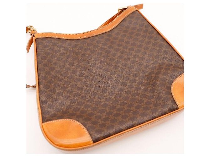Céline Celine Macadam Monogram Schultertasche Braun Monogramm - Ansicht 6