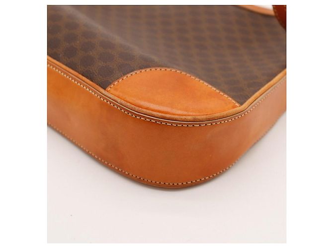 Céline Celine Macadam Monogram Schultertasche Braun Monogramm - Ansicht 9