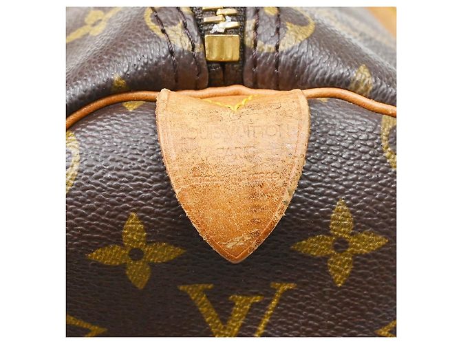 Louis Vuitton Keepall Monogram Canvas 50 Marrone - vista 4