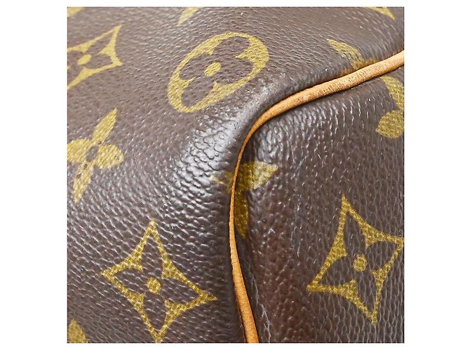 Louis Vuitton Keepall Monogram Canvas 50 Marrone - vista 7