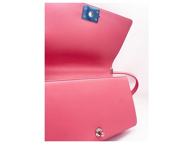 Borsa Chanel Boy Flap Pelle Rosa - vista 8