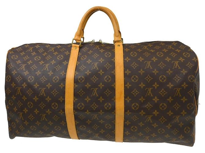 Louis Vuitton Keepall Monogram Canvas 60 Marron - vue 2