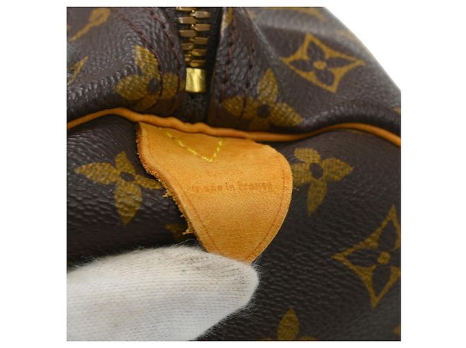 Louis Vuitton Keepall Monogram Canvas 60 Marron - vue 4