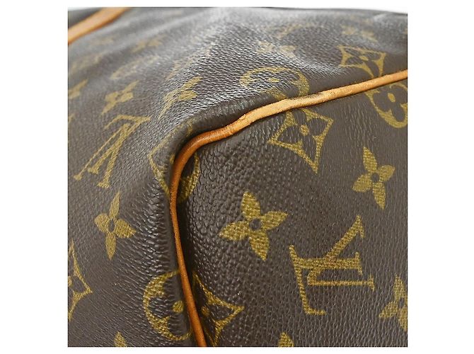 Louis Vuitton Keepall Monogram Canvas 55 Marrone - vista 7