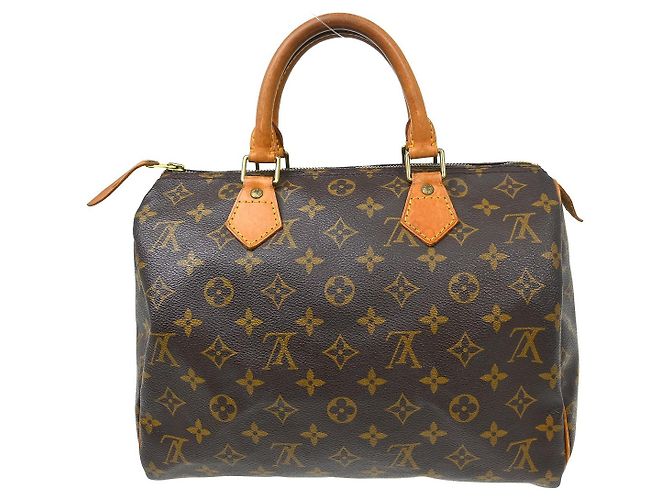Borsa Louis Vuitton Speedy Monogram Canvas 30 Marrone - vista 2