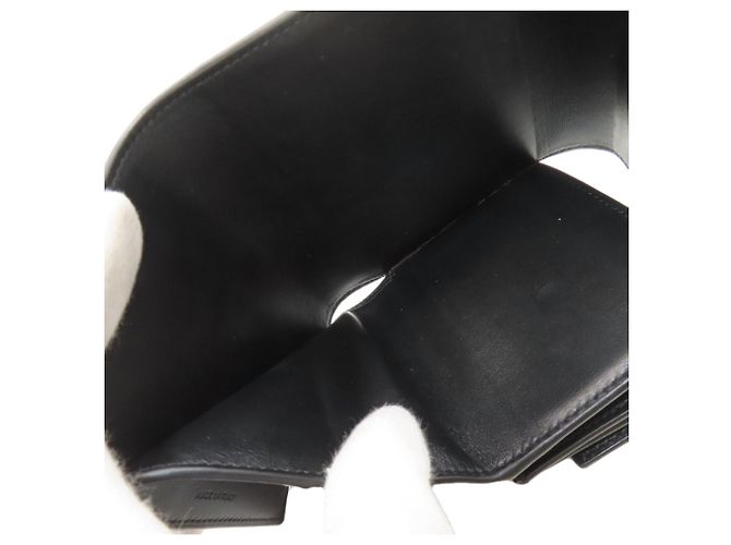 Céline Cartera plegable con solapa Triomphe Celine Negro - vista 6
