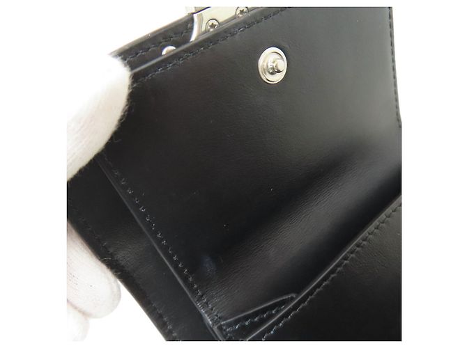 Céline Cartera plegable con solapa Triomphe Celine Negro - vista 8