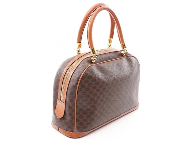 Céline Borsa Celine Macadam Marrone - vista 2